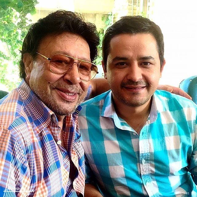 مرحوم <b><b>حسین عرفانی</b></b> و افشین ذی نوری